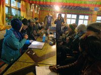 Cafe at Rongbuk Monastery in Tibet