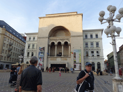 Liberty Square in Timisoara, Romania