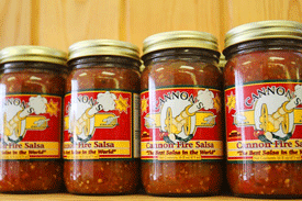 Jars of Salsa at The Truck Farm in Las Cruces
