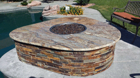 Custom made fire pits at Western Stoves & Fireplaces in Las Cruces