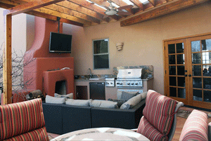 Custom made outdoor kitchens at Western Stoves & Fireplaces in Las Cruces, NM