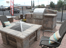 Outdoor kitchen and fire pit store in Las Cruces