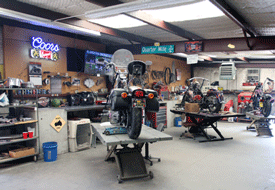 Motorcycle repair shop in Las Cruces