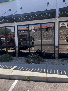 Commercial window installation in Las Cruces, NM