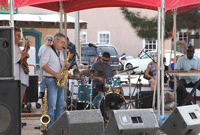 Jazz Band at the Mesilla Jazz Happening, Las Cruces, NM October 2024
